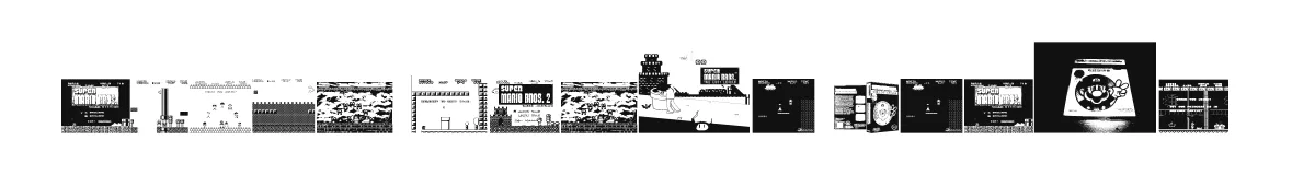 Super Mario Lost! font preview