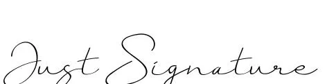 Just Signature