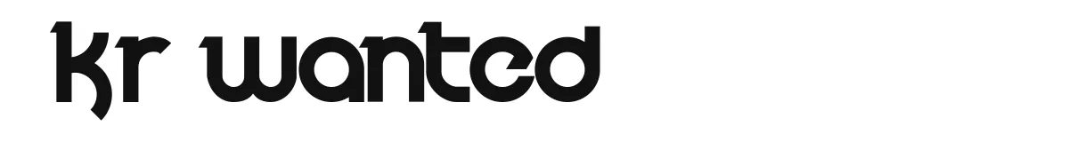 KR Wanted! original font preview