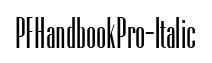PFHandbookPro-Italic