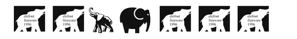 Elefont font preview