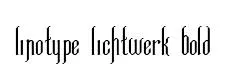 Linotype Lichtwerk Bold