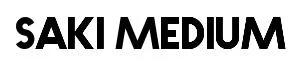 Saki Medium font preview