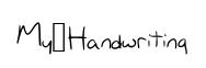 My_Handwriting