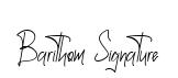 Barithom Signature