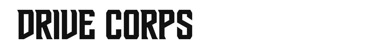 Drive Corps font preview