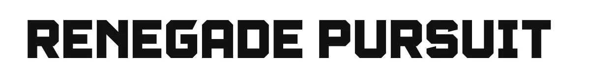 Renegade Pursuit font preview