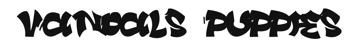 Vandals Puppies original font preview