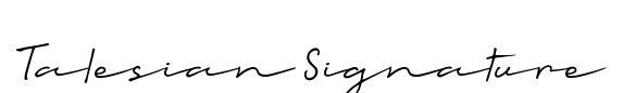 Talesian Signature
