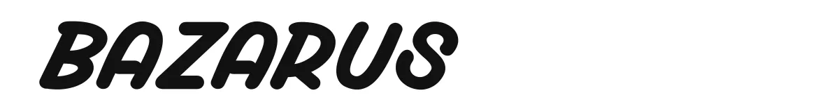 Bazarus font preview