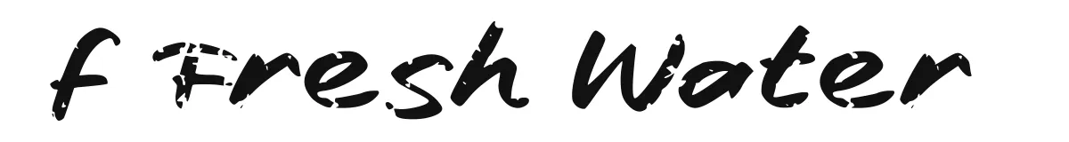 f Fresh Water font preview