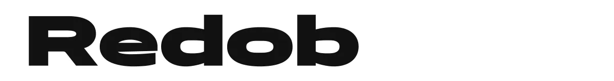 Redob original font preview