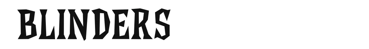 Blinders original font preview