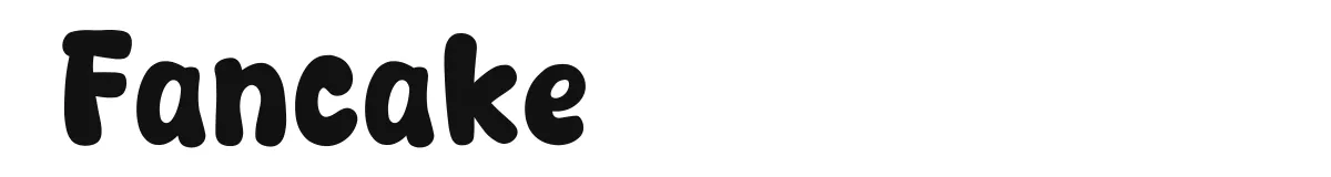 Fancake font preview