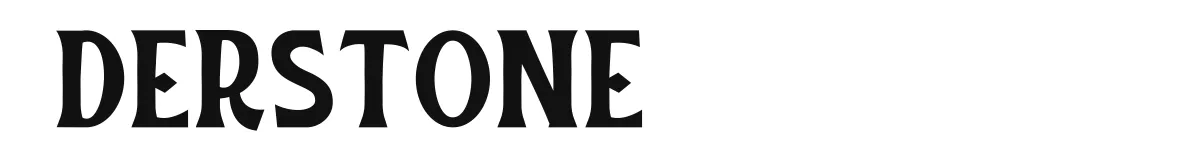 Derstone original font preview