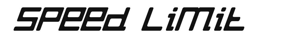 Speed Limit Speedlimitdemoitalic preview