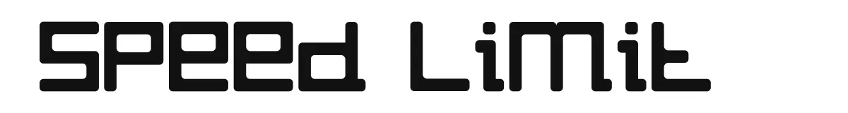 Speed Limit font preview