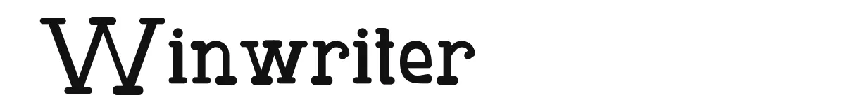 Winwriter font preview