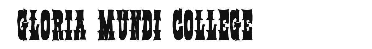 Gloria Mundi College font preview