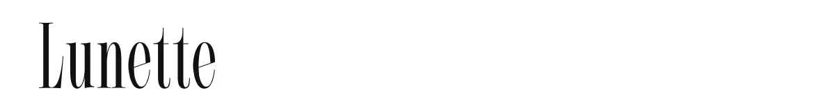 Lunette original font preview