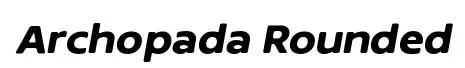 Archopada Rounded