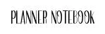 Planner Notebook