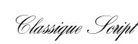 Classique Script