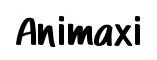 Animaxi font preview