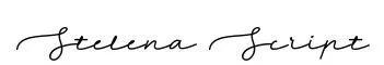 Stelena Script font preview
