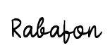 Rabafon original font preview