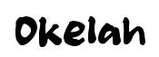 Okelah font preview