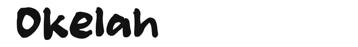 Okelah font preview