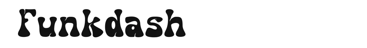 Funkdash original font preview