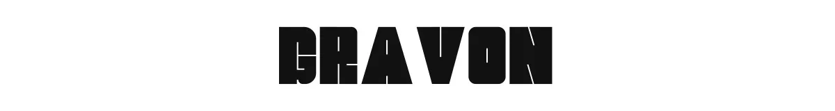 Gravon font preview