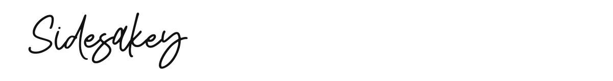 Sidesakey original font preview