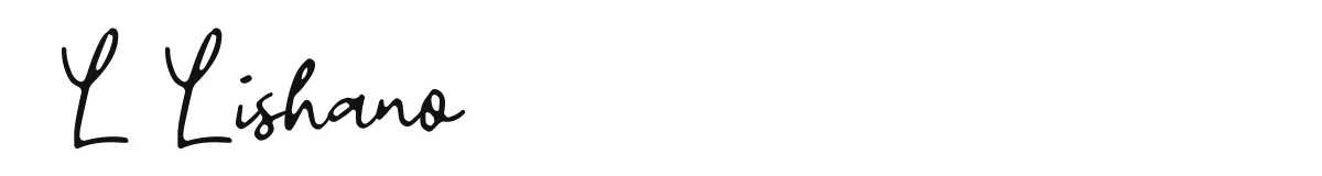 L Lishano font preview