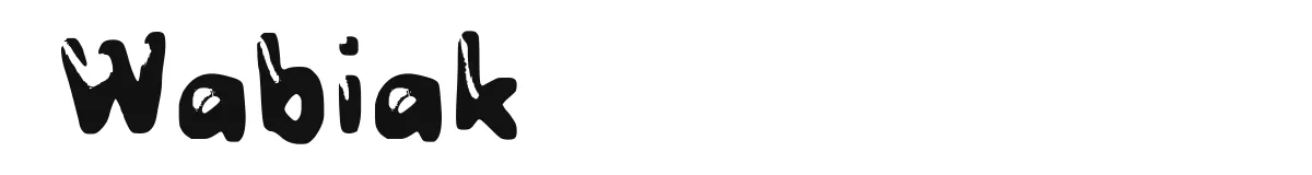 Wabiak font preview