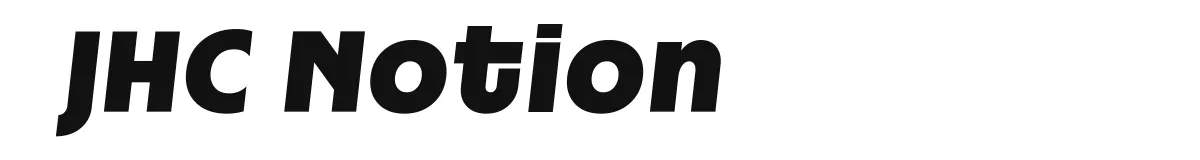 JHC Notion font preview