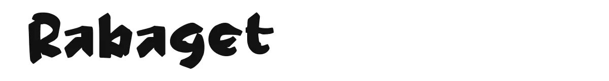 Rabaget font preview