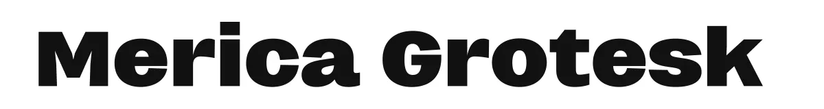 Merica Grotesk Mericagroteskbold Personal Use Only preview