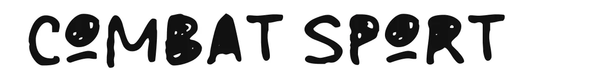 Combat Sport font preview
