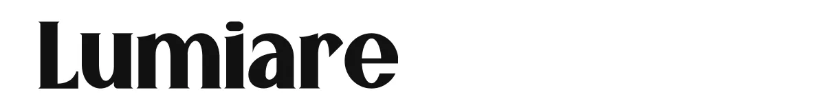 Lumiare font preview