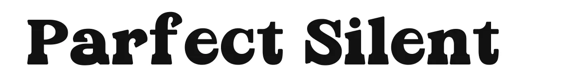 Parfect Silent font preview