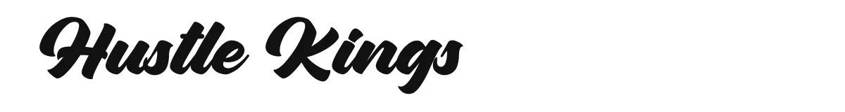 Hustle Kings font preview