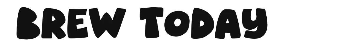 Brew Today font preview