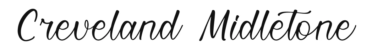 Creveland Midletone font preview