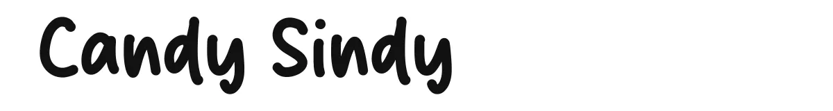 Candy Sindy font preview