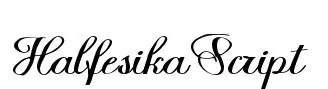 Halfesika Script