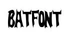 BatFont original font preview