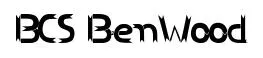 BCS BenWood original font preview